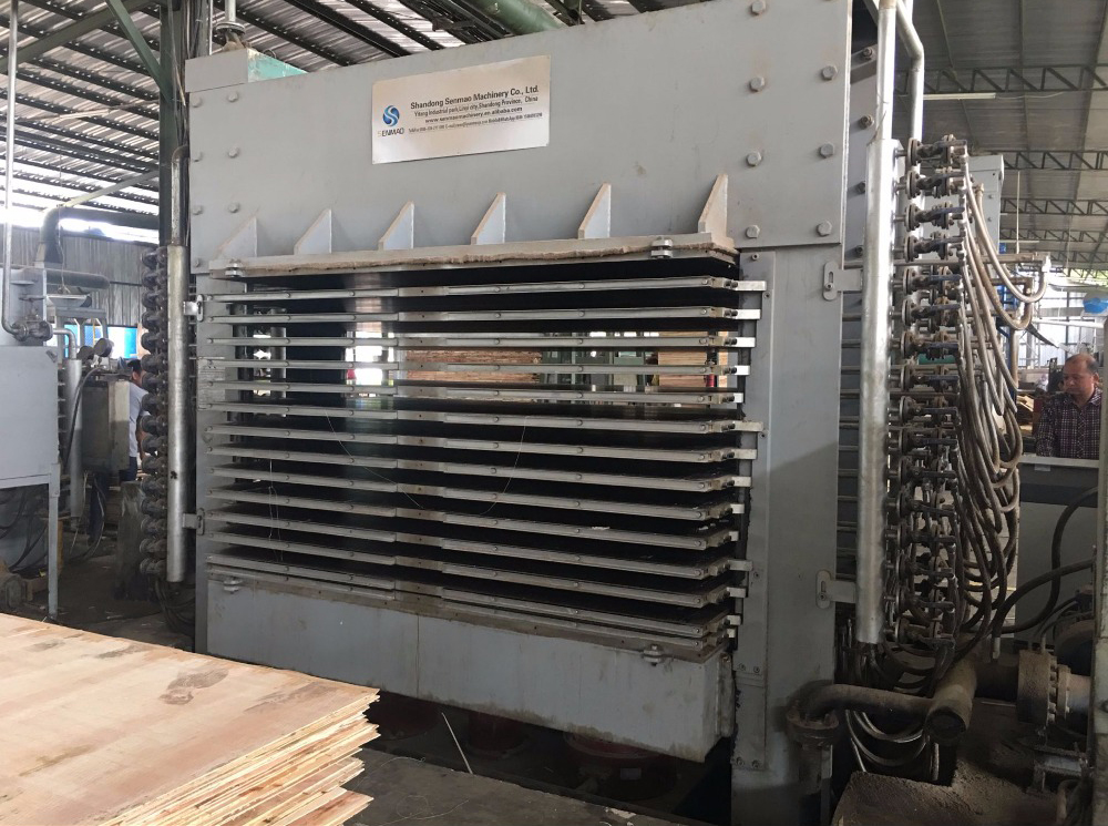 500T hot press lamination machine