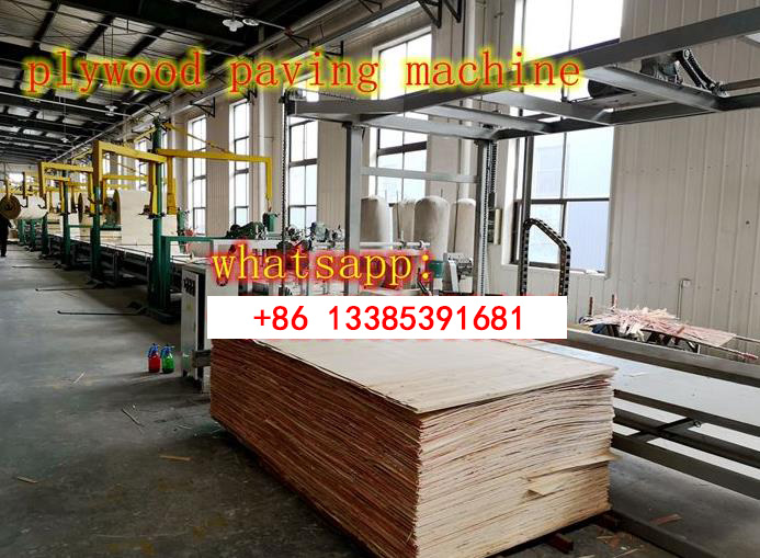 plywood paving machine