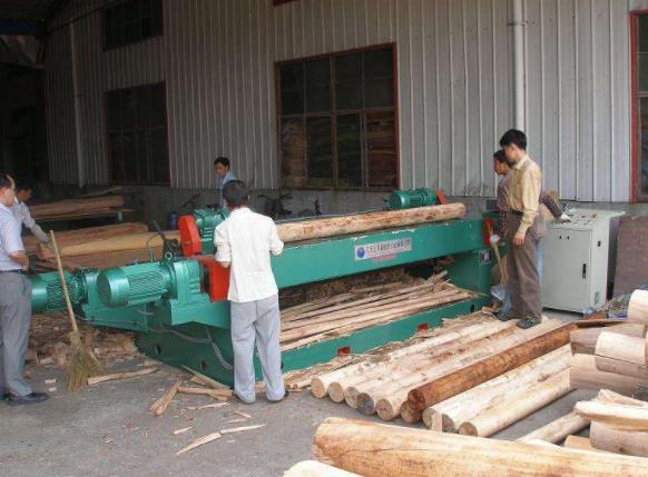Operating procedures of rotary cutting machine