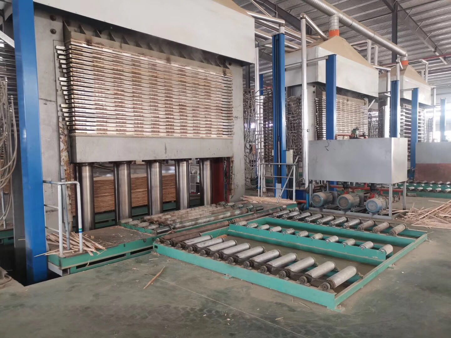 Multi-layer plywood hot press machinery