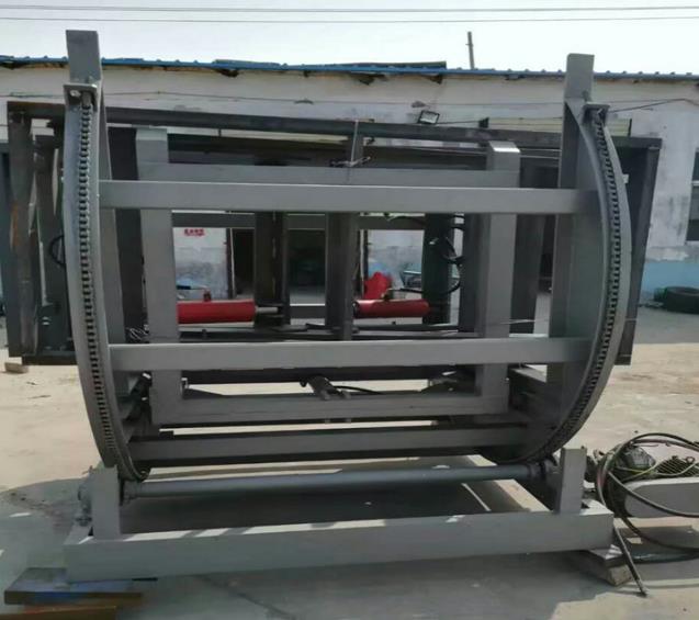 Fixed hydraulic plate turnover machine