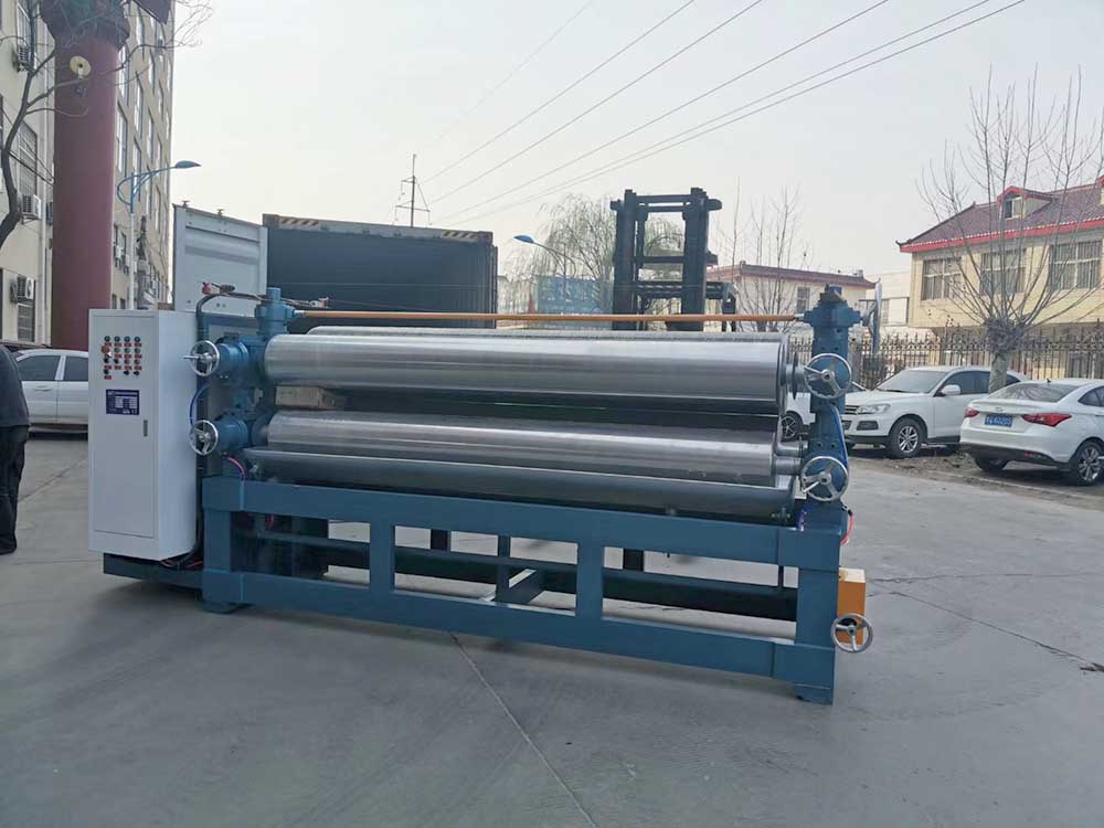 plywood machine high speed veneer glue spreader