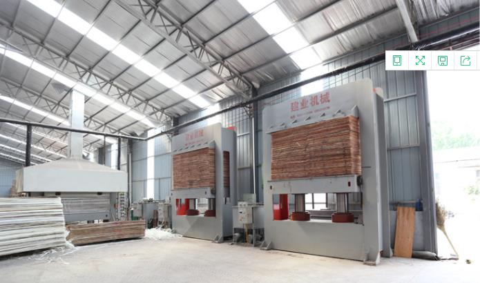 How to change the hydraulic oil of wood-based panel hot press?