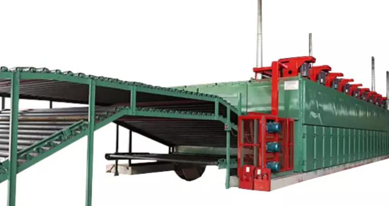 How does the roller veneer dryer work?
