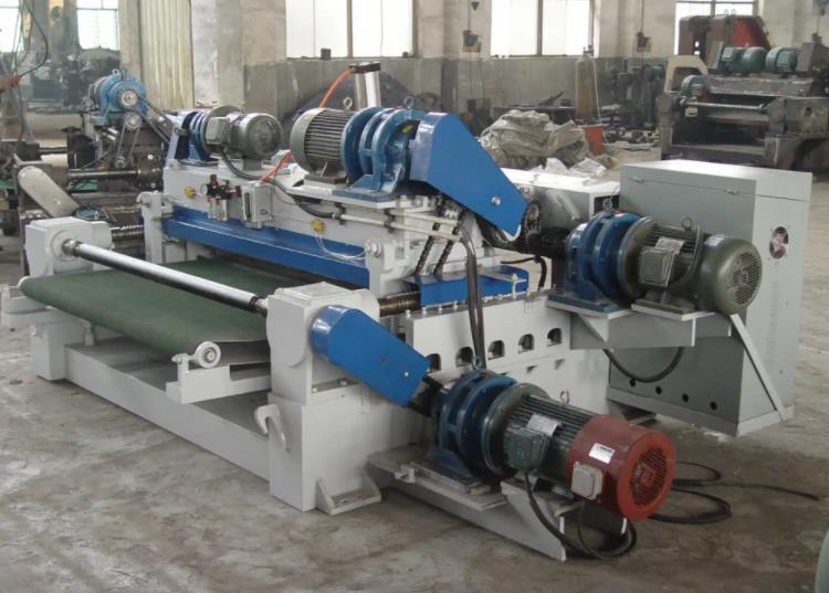 Rosewood veener peeling machine